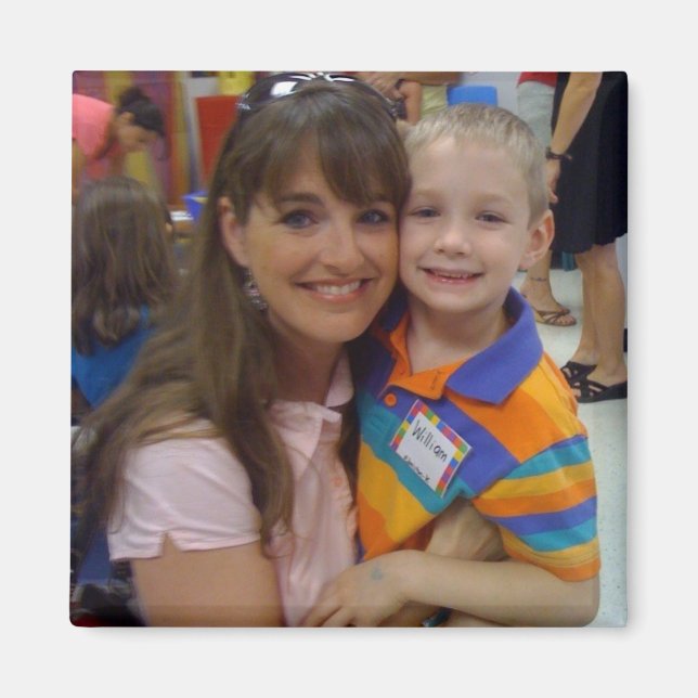 First Day of School Photo Fridge Magnet (Front)