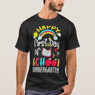First Day Of School Team Kindergarten Squad Teache T-Shirt