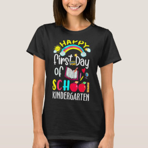 First Day Of School Team Kindergarten Squad Teache T-Shirt
