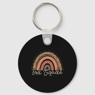 First Day Of School Third Grade 3rd Byck To School Key Ring