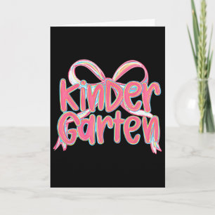 First Day Of Third Grade Floral Bundle For Teacher Card