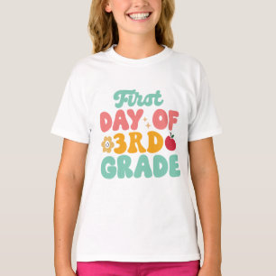 First Day Of Third Grade School T-Shirt