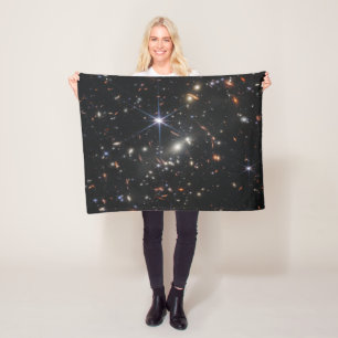 First Deep Field of Universe from James webb Fleece Blanket