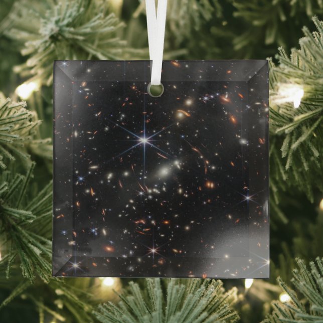 First Deep Field of Universe from James webb Glass Tree Decoration (Insitu)