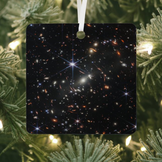 First Deep Field of Universe from James webb Metal Tree Decoration (Insitu)