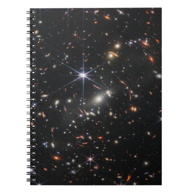 First Deep Field of Universe from James webb Notebook (Front)