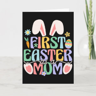 First Easter As A Mum Funny Easter Bunny New Mummy Card