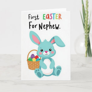First Easter For Nephew Card