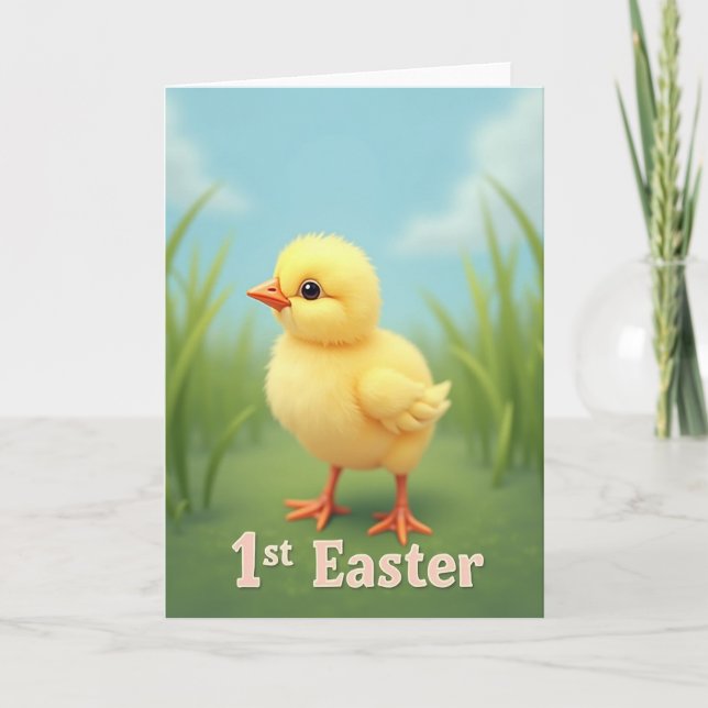 First Easter Fowl Art Card (Front)