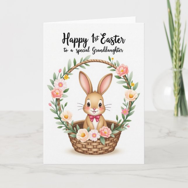 First Easter Granddaughter Card (Front)