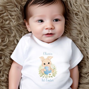 First Easter Personalised Baby boy Baby Bodysuit