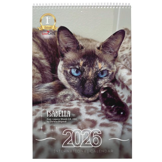 First Edition 2026 Calendar (Cover)