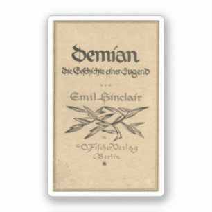First edition cover of Demian (1919)