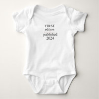 First Edition Published Year New Baby  