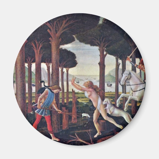 First Episode " By Botticelli Sandro Magnet (Front)