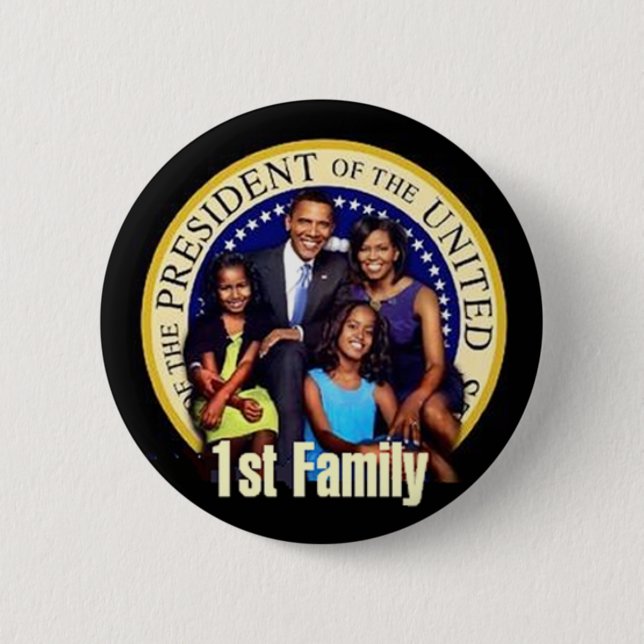 FIRST FAMILY Button (Front)