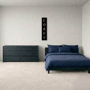 First/Family/Last Name Canvas Print