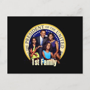 FIRST FAMILY Postcard