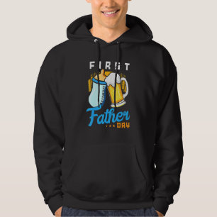 First Father Day Celebrationbeer Vs Milk Dad And S Hoodie