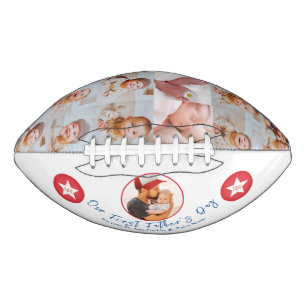 First Father’s Day Football Keepsake American Football