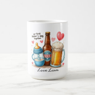 First Father’s Day Memory Design Coffee Mug