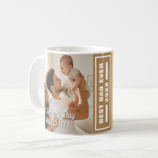 First Father’s Day Nailed It Keepsake Customisable Coffee Mug