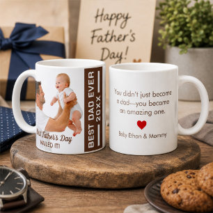 First Father’s Day Nailed It Personalised Keepsake Coffee Mug