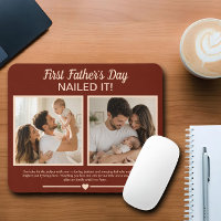 First Father’s Day Nailed It Personalised Photo