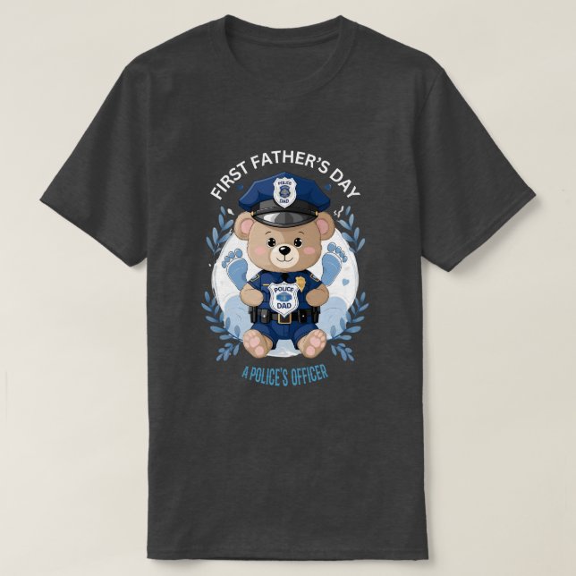 First Father’s Day T-Shirt (Design Front)