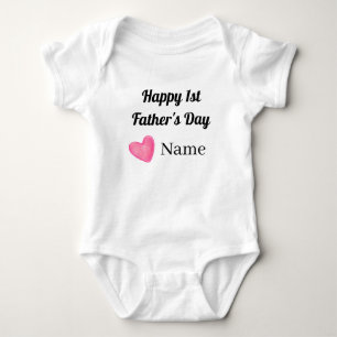 First Father's Day. Baby Bodysuit