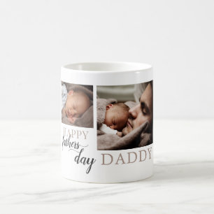 First Fathers Day From New Baby Photo Mug
