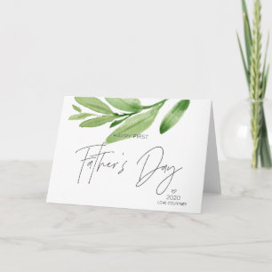First Fathers Day Gifts For New Dad from Baby Bump Card