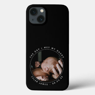 First Father's Day Photo iPhone 13 Case