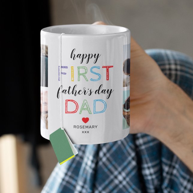 First Father's Day Photo Coffee Mug (Creator Uploaded)