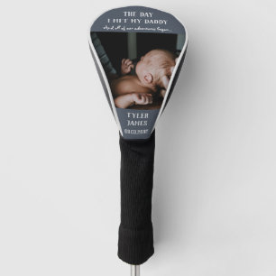 First Father's Day Photo  Golf Head Cover