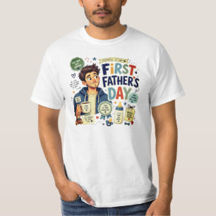 First Father's Day - Pick your size  T-Shirt