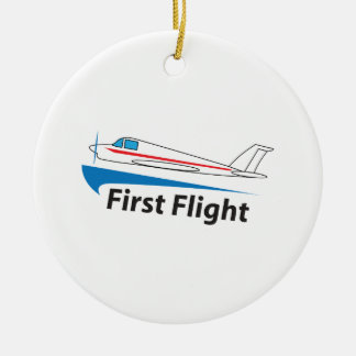FIRST FLIGHT CERAMIC TREE DECORATION