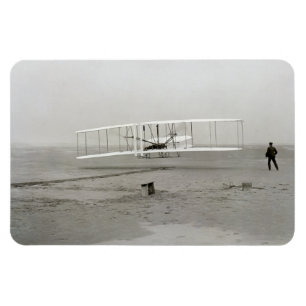 First flight Motorised Aeroplane, Wright Brothers Magnet