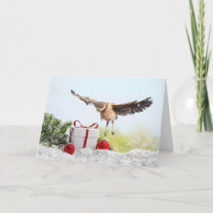 First Flight on Christmas - 5x7 Holiday Card