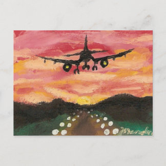 First Flight Postcard