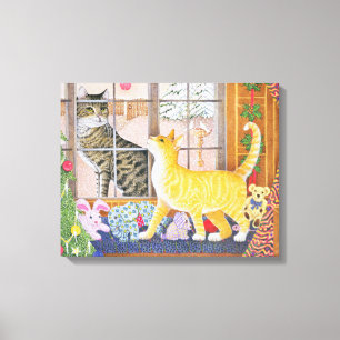 First Footing Canvas Print