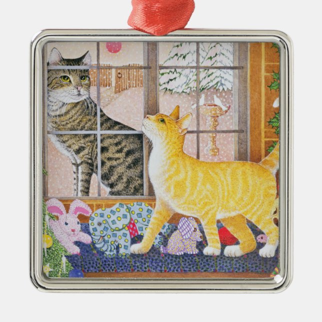 First Footing Metal Tree Decoration (Front)