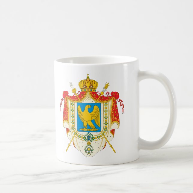 First French Empire Coat of Arms (1804) Coffee Mug (Right)