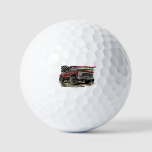First gen pickup truck old truck vintage truck golf balls