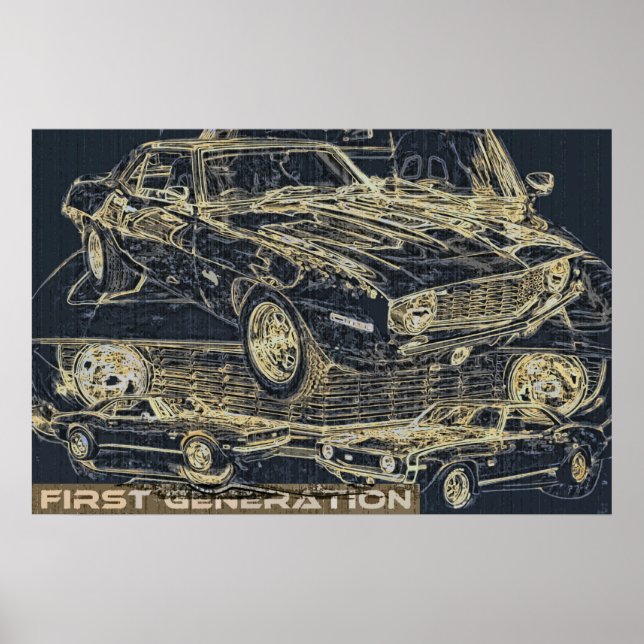 First Generation Car Poster (Front)