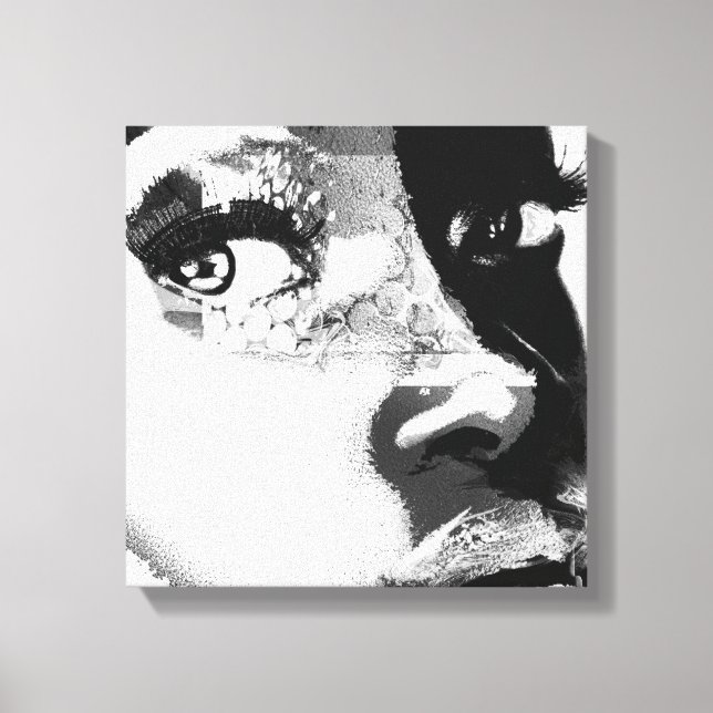 First Glance at the Familiar Canvas Print (Front)