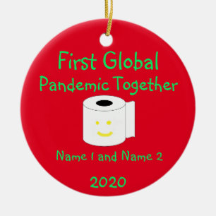 First Global Pandemic Together Ceramic Tree Decoration
