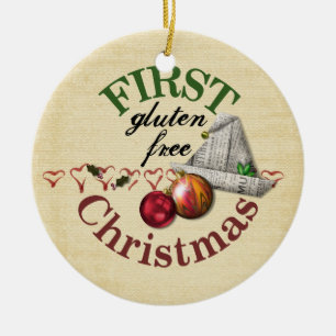 First Gluten Free Christmas Ornament