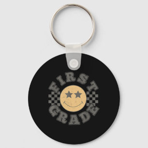 First Grade, 1st Grade First Day Of School Teacher Key Ring