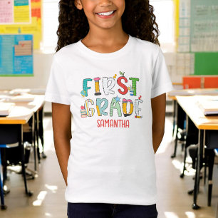 First Grade Back to School Personalised T-Shirt